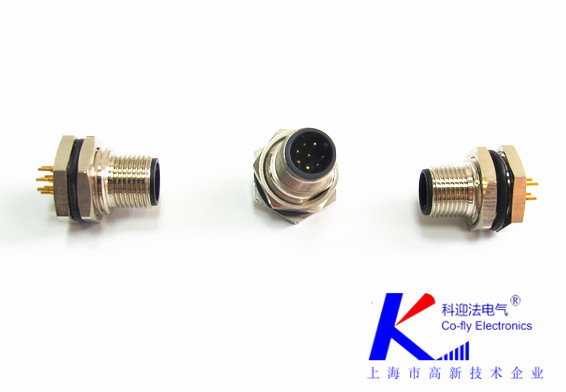 M12面板安裝焊杯連接器廠(chǎng)家